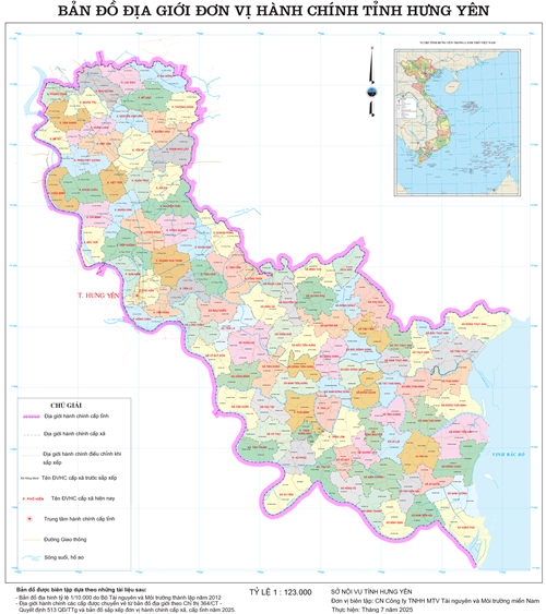 Bản đồ hành chính Xã Hoàn Long