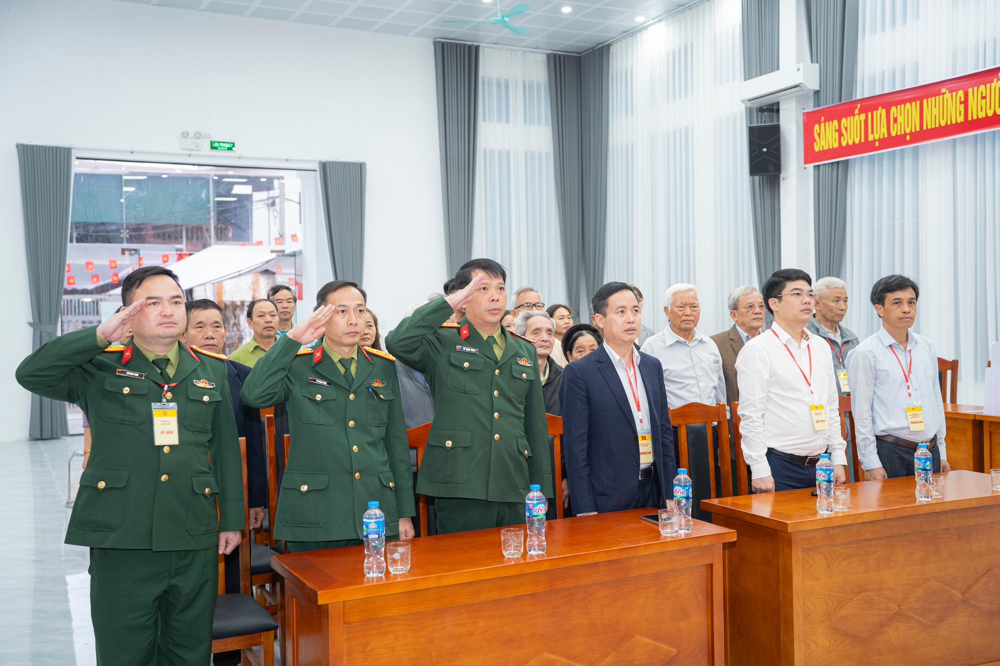 Gần 23 nghìn cử tri xã Hoàn Long nô nức đi bầu cử
