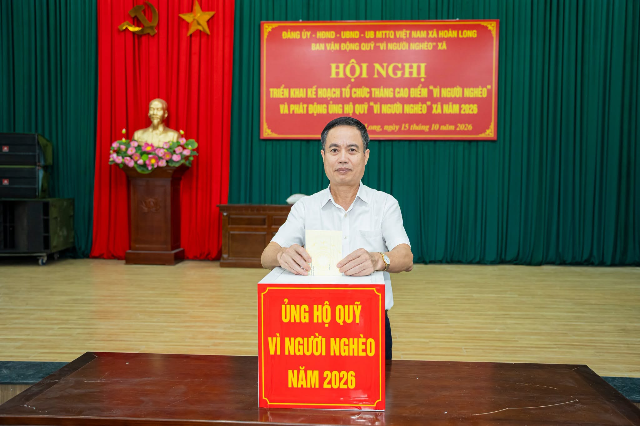 Hoàn Long phát động ủng hộ Quỹ “Vì người nghèo” năm 2026 gần 1 tỷ đồng